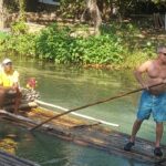 Jamaica bamboo rafting