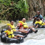 River tubing in Jamaica