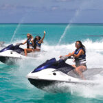 Jet skiing in jamaica