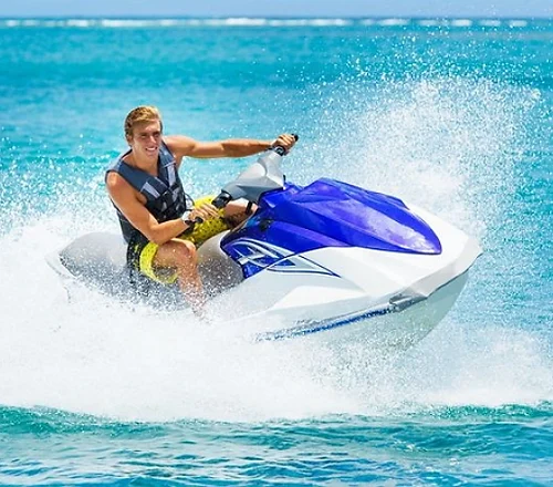 Jet skiing in Jamaica